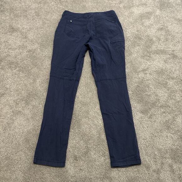 Duluth Alaskan Hardgear Outdoor Pants Belted Size 12 Blue Women’s Hiking - Picture 2 of 6